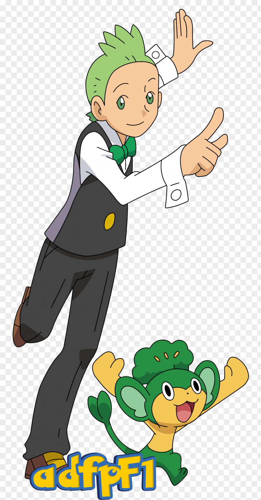 Pansage Cilan Pokémon X And Y Ash Ketchum Pokemon Black & White PNG