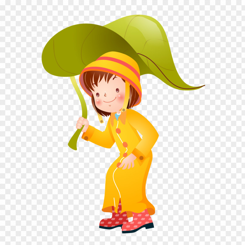 Smile Happy Cartoon Headgear Plant Costume PNG