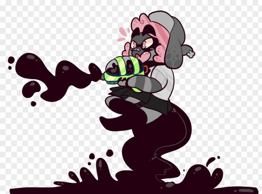 Splatoon Ink Fan Art Character Wii U PNG