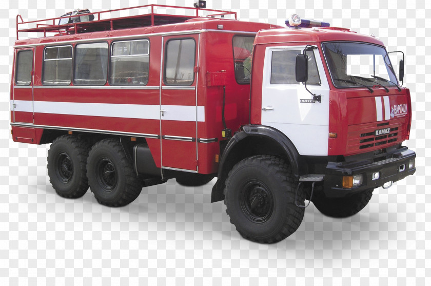 Car Fire Engine Department Kamaz Firefighter PNG