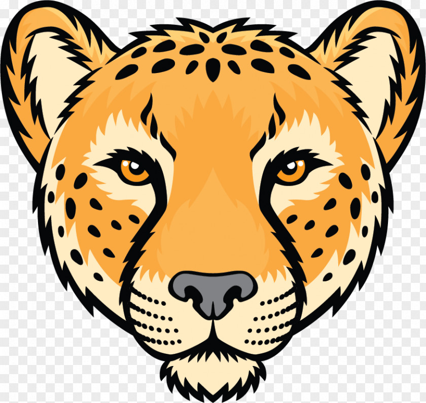 Cheetah Leopard Coloring Book Drawing Lion PNG