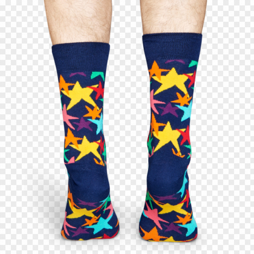 Happy Socks Anklet Knee Nylon PNG