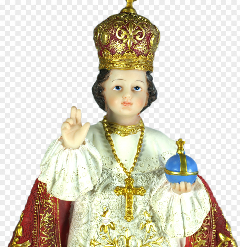 Jesus Statue Infant Of Prague Religion Christ Child The Imitation PNG