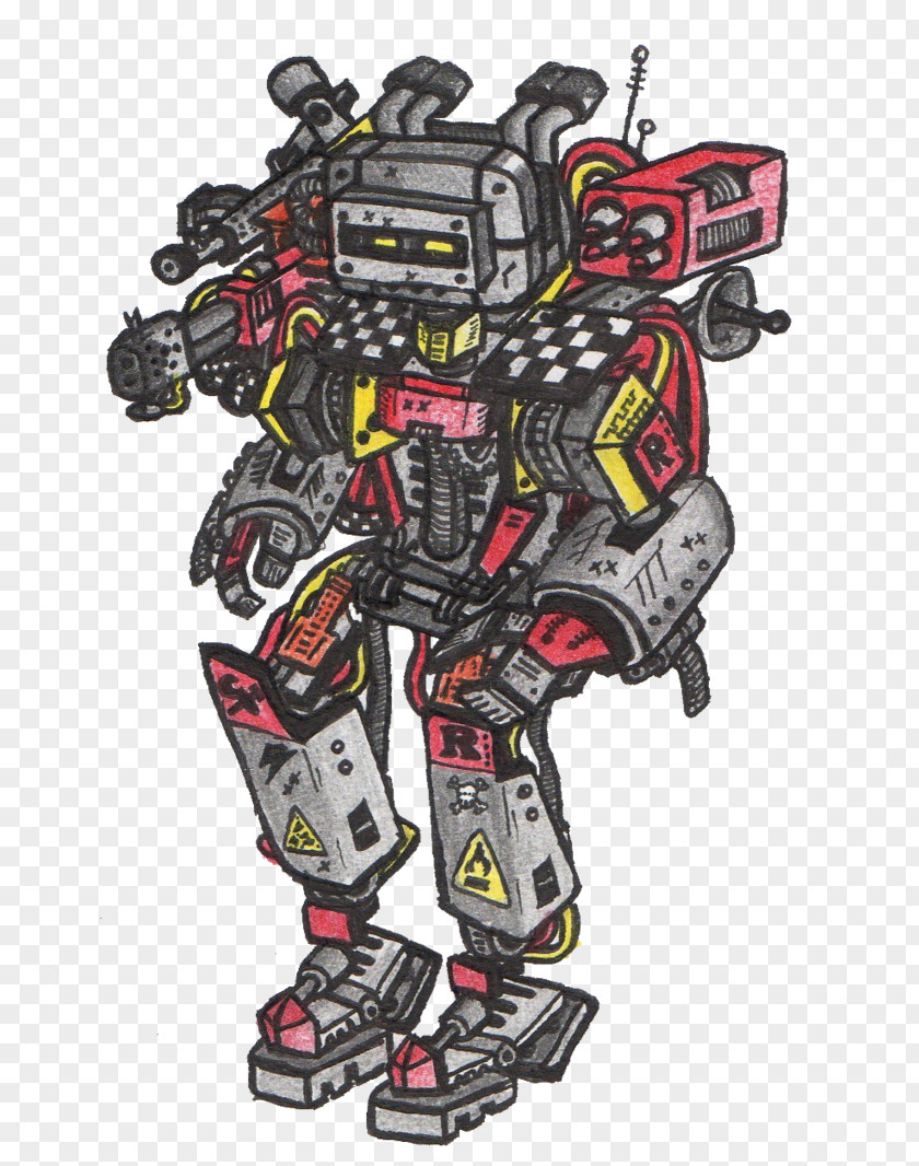 Robot Cartoon Character Mecha PNG