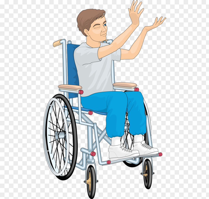 The Man Sitting In A Wheelchair Motorized PNG