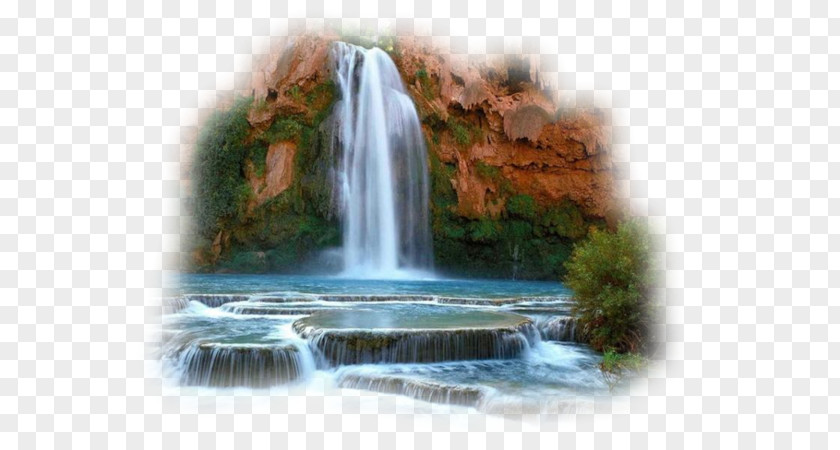 Waterfall Vector Havasu Falls Beaver Ban Gioc–Detian Kaieteur PNG