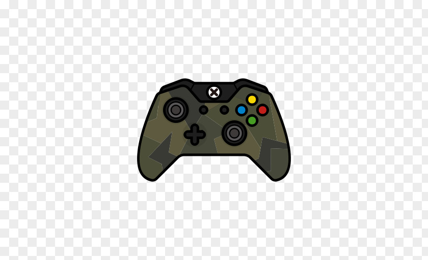 Xbox One Controller Game Controllers Black 360 PNG