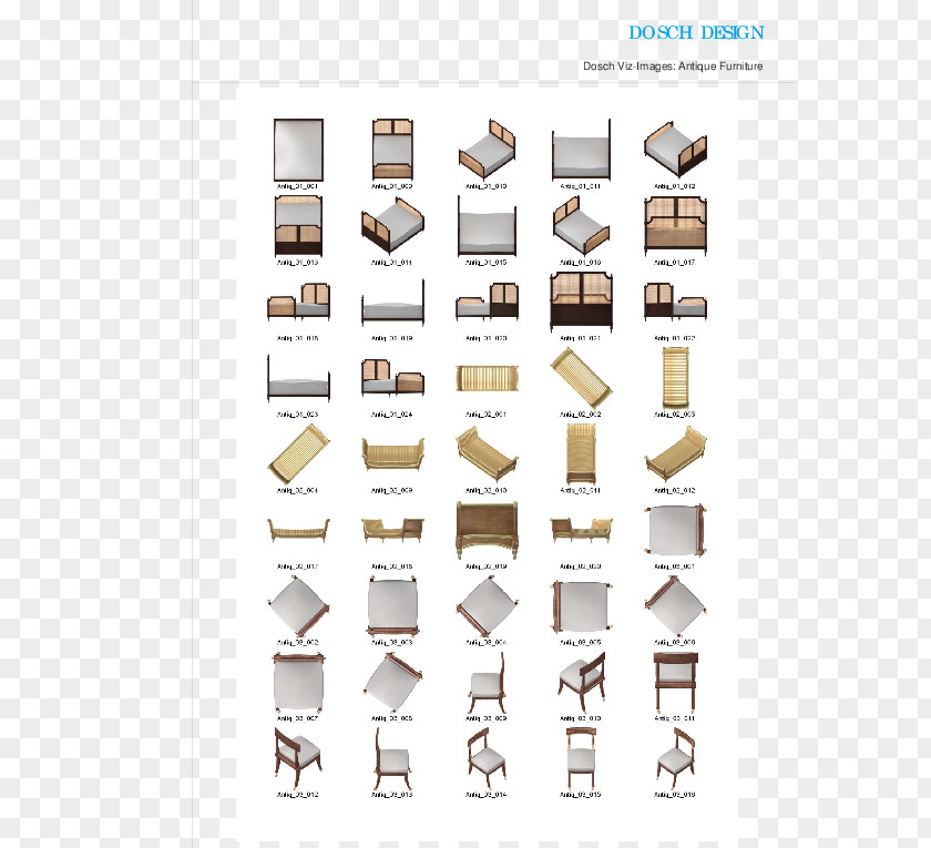 2d Furniture Top View Antique Two-dimensional Space Sprite PNG