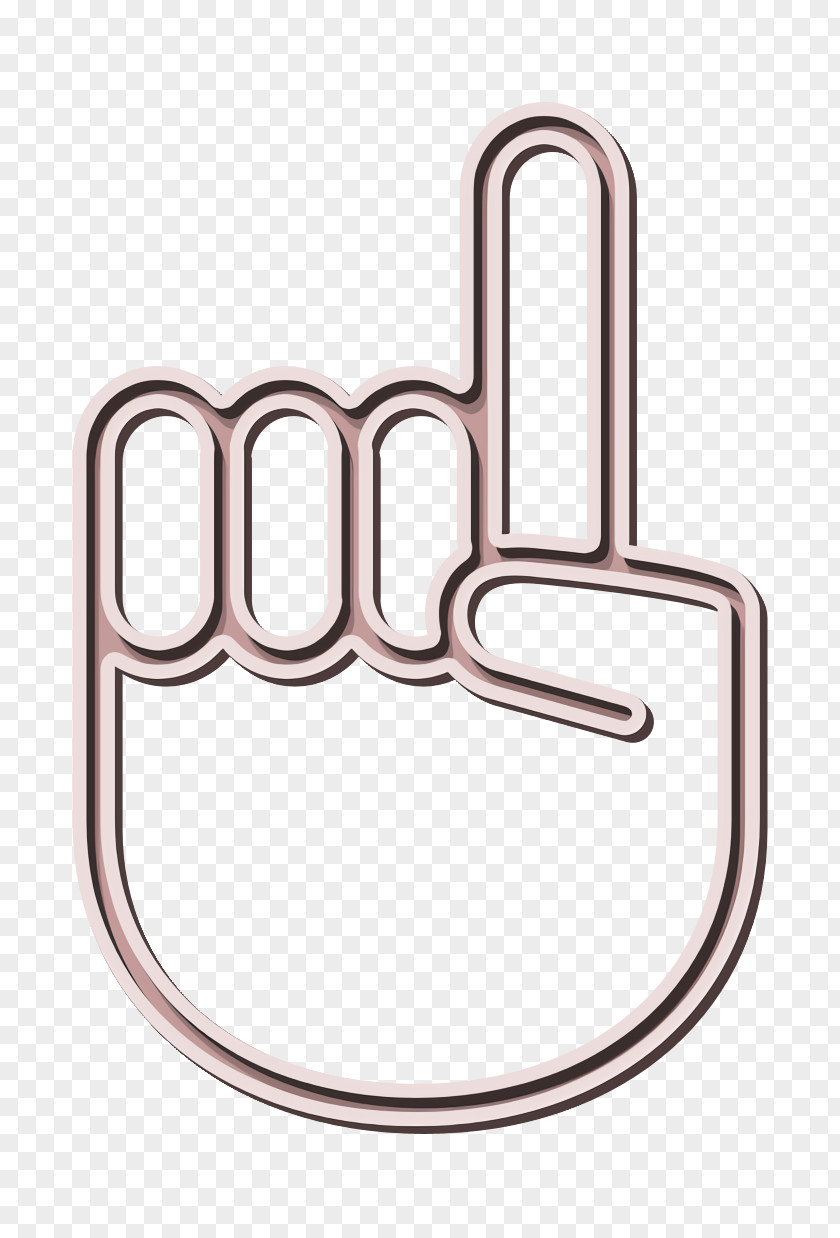 Body Parts Icon Gestures Finger PNG