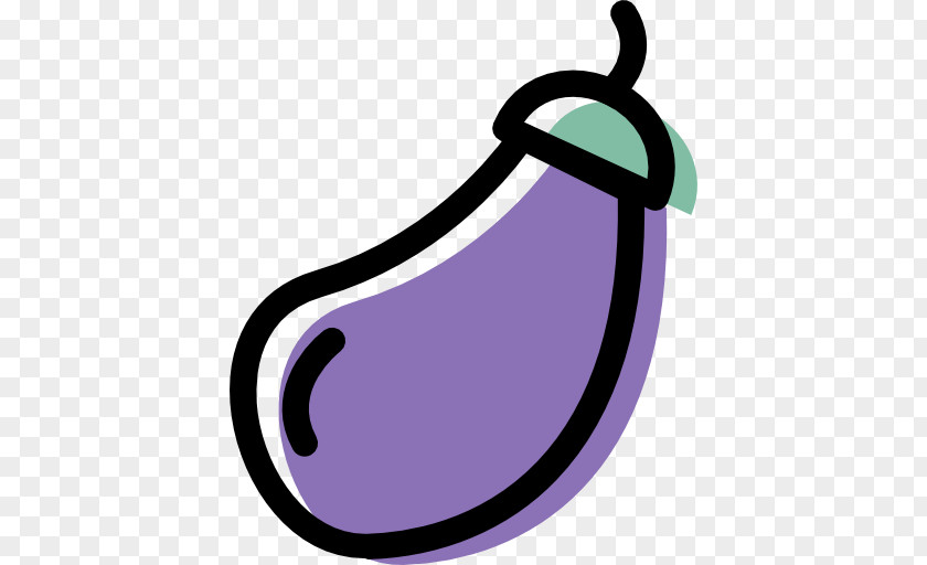Cartoon Eggplant Organic Food Vegetable PNG