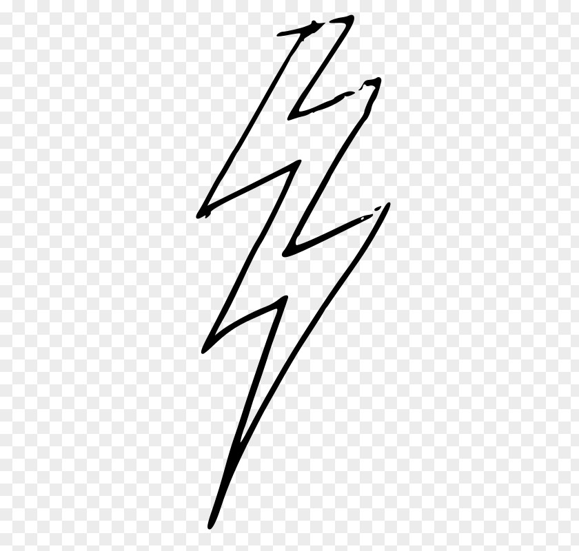 Harry Potter Free Vector Lightning Drawing Clip Art PNG