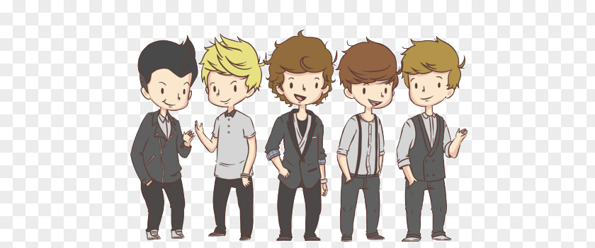 One Direction Drawing Cartoon Caricature Fan Art PNG