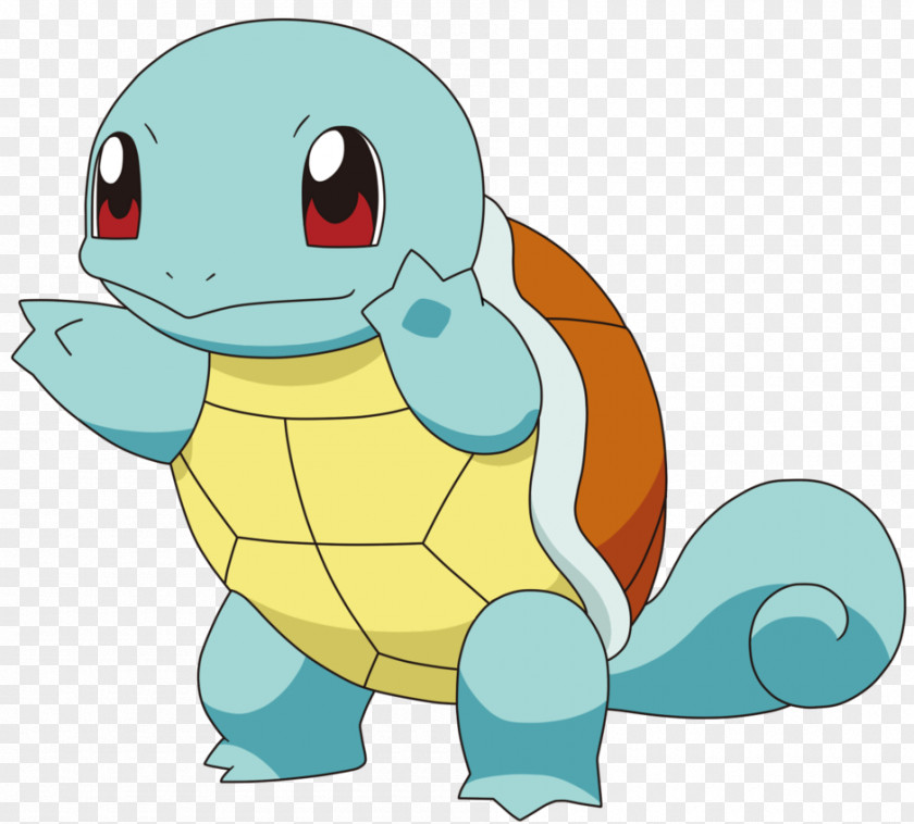 Pikachu Pokémon Red And Blue Squirtle GO PNG