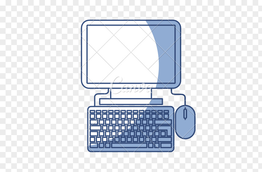 Cartoon Computer Keyboard PNG