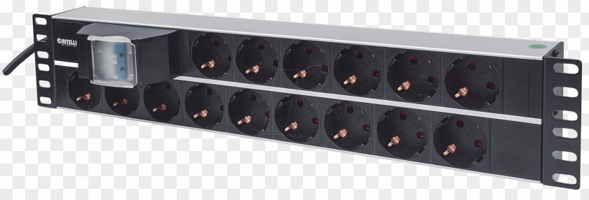 Power Strips & Surge Suppressors 19-inch Rack Distribution Unit AC Plugs And Sockets PNG