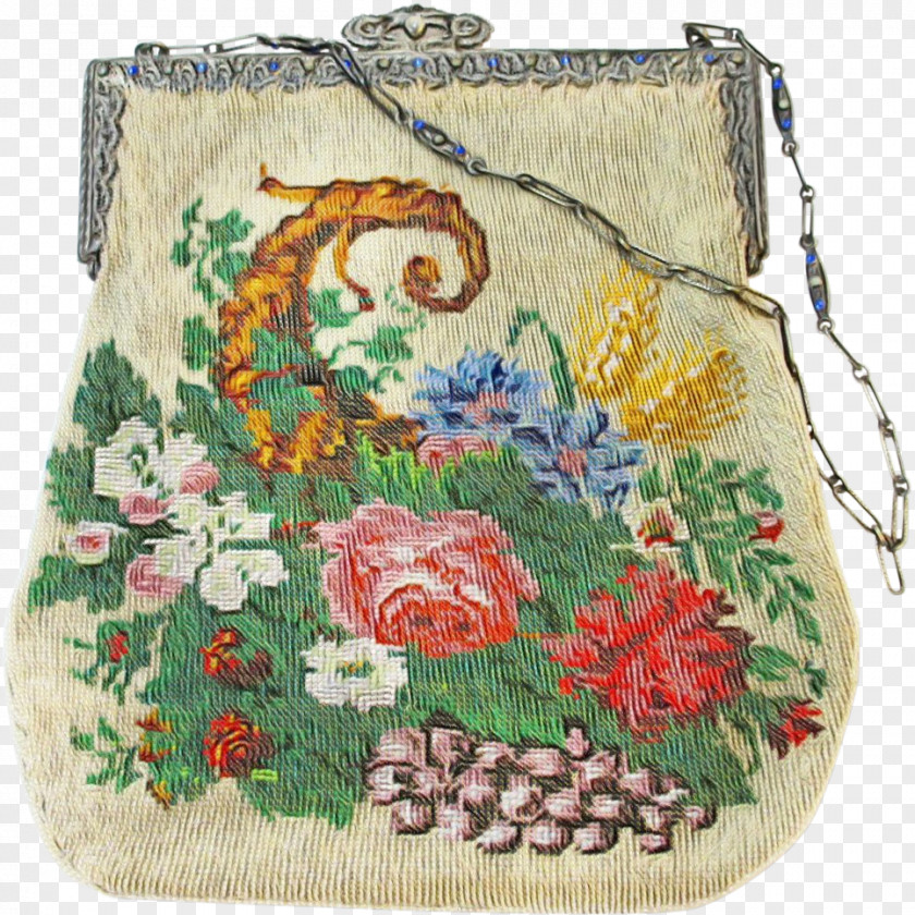 Tapestry Beige Handbag Bag PNG