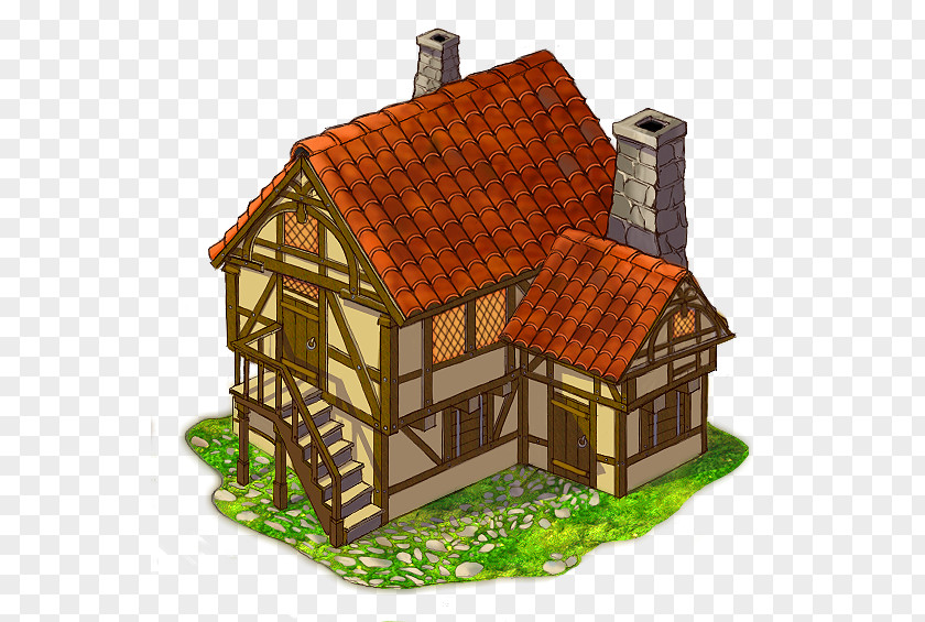 2d Game Shed House Facade Hut Roof PNG