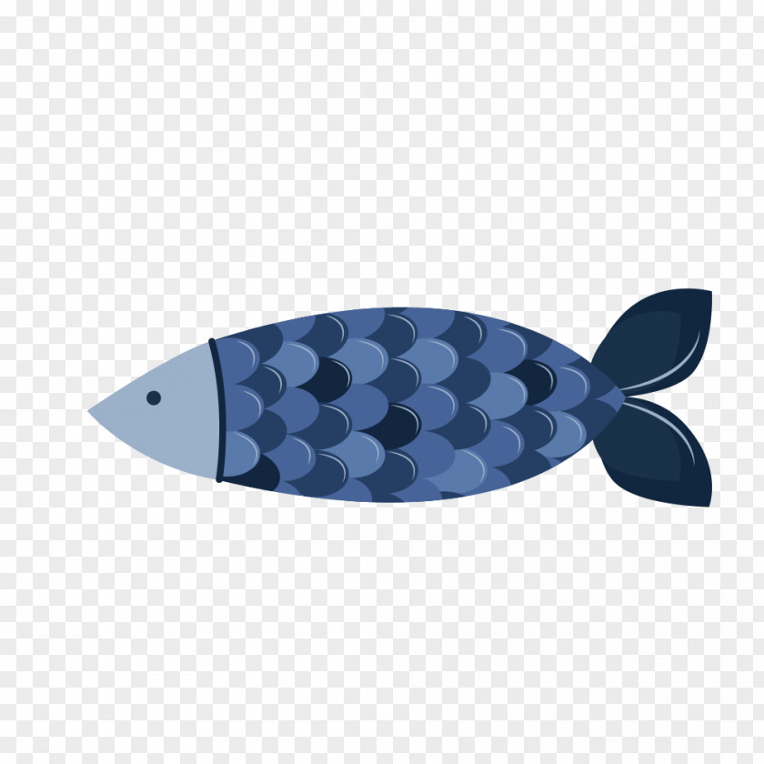 A Blue Fish Adobe Illustrator PNG