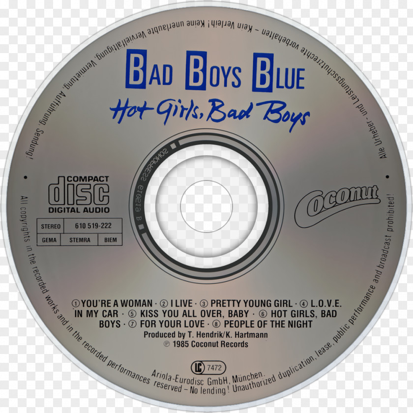 Bad Boys Blue DVDBad Woman Compact Disc Hot Girls, Girls PNG