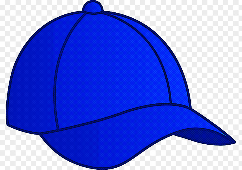 Electric Blue Hat Cap Clothing Cobalt Headgear PNG