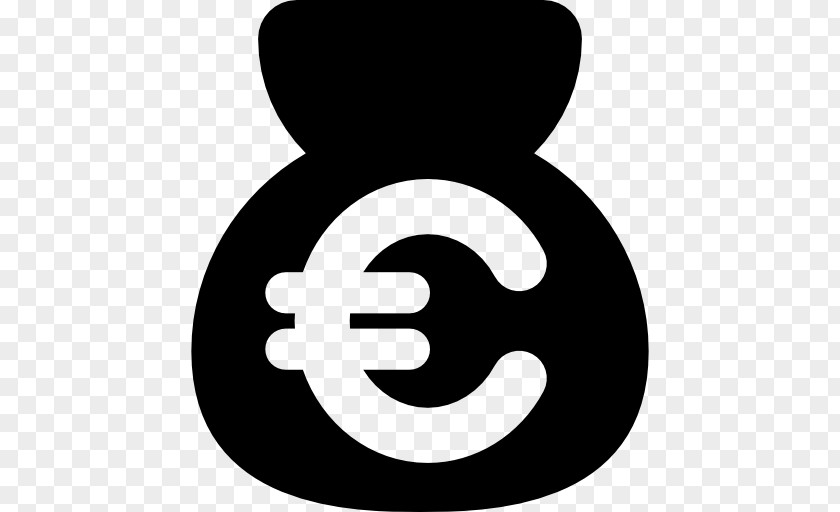 Euro Money Bag Sign Currency Symbol PNG