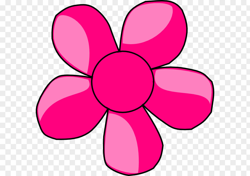 Pink Daisy Clipart Blue Flower Clip Art PNG