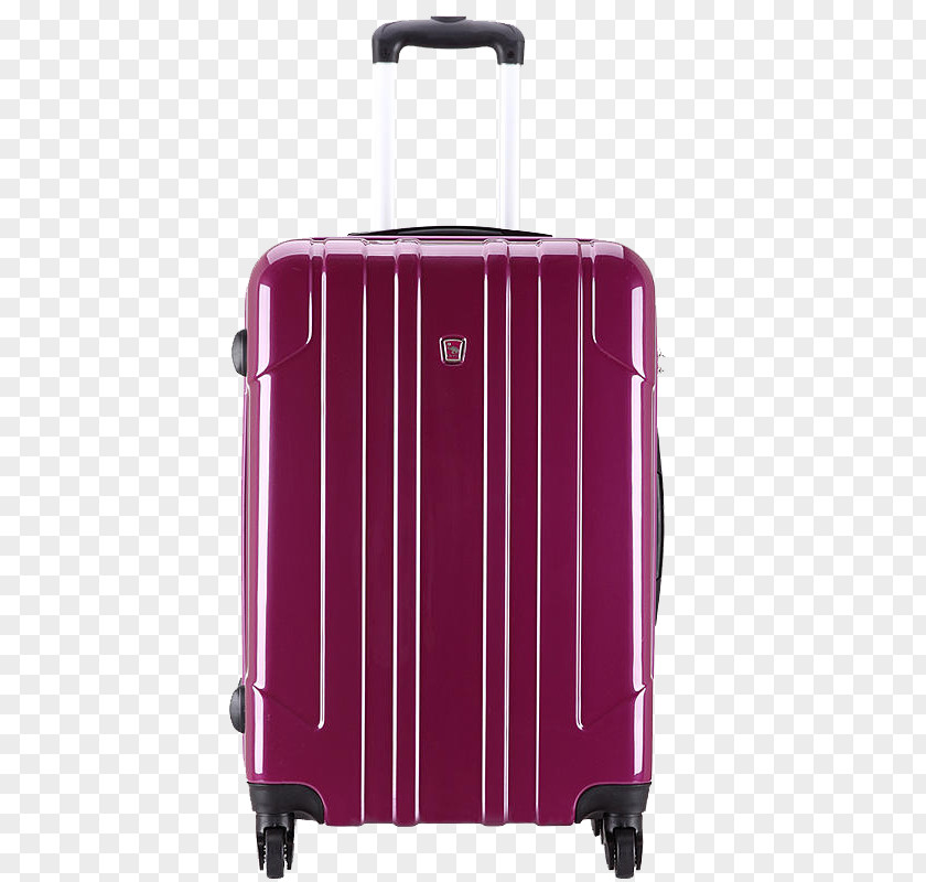 Simple Out Luggage Hand Suitcase Travel Baggage Trolley PNG