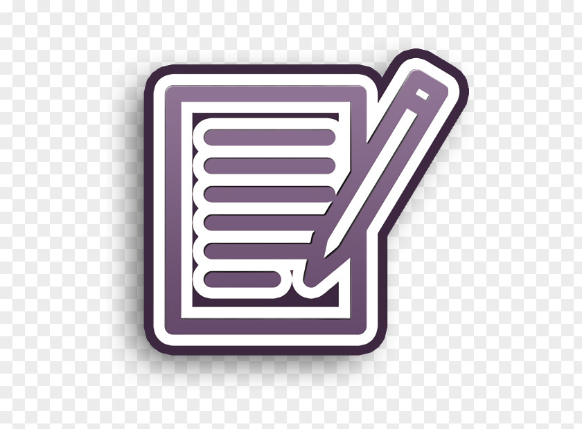 Symbol Label Real Estate Icon Paper Contract PNG