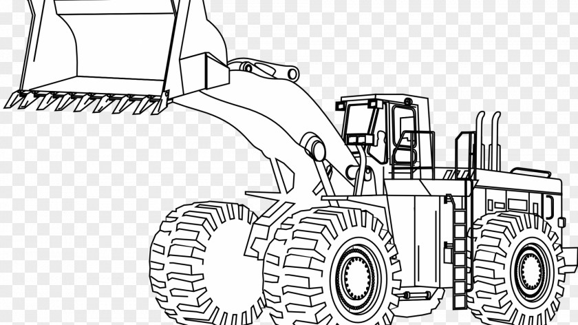 Truck Caterpillar Inc. John Deere Coloring Book Heavy Machinery Architectural Engineering PNG