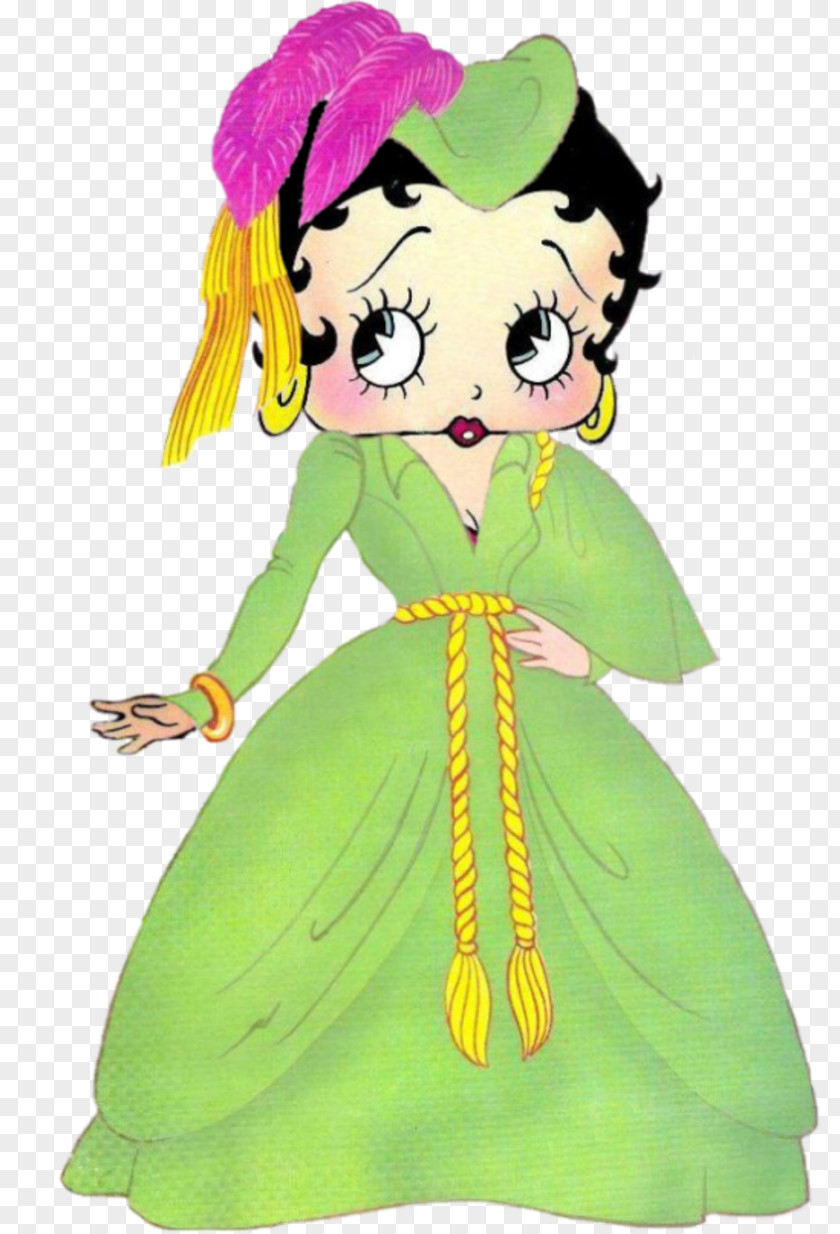 Betty Boop Cartoon PNG