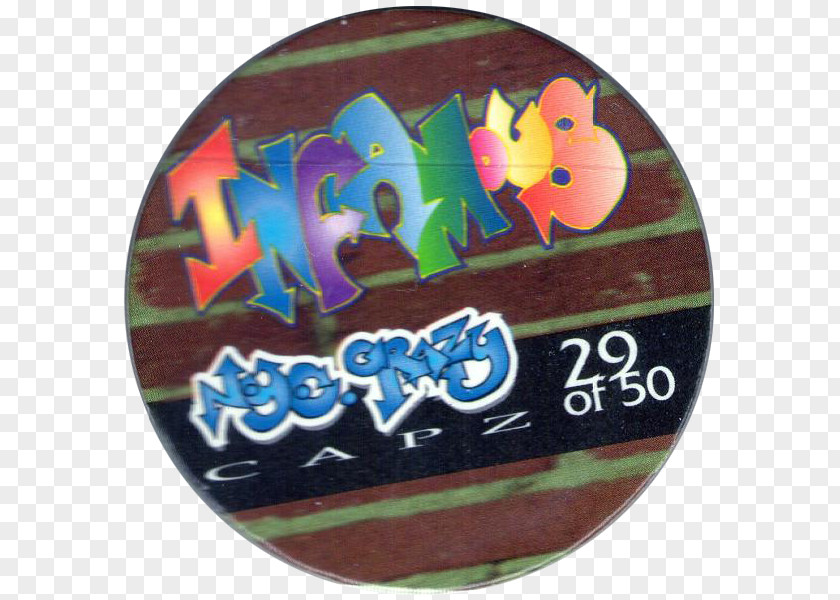Crazy Graffiti Badge Font PNG