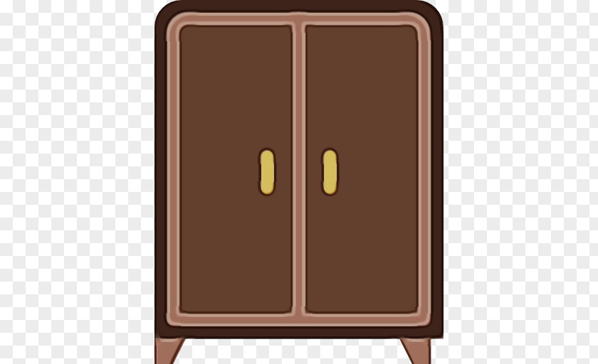 Cupboard Table Brown Door Furniture Wood Stain PNG