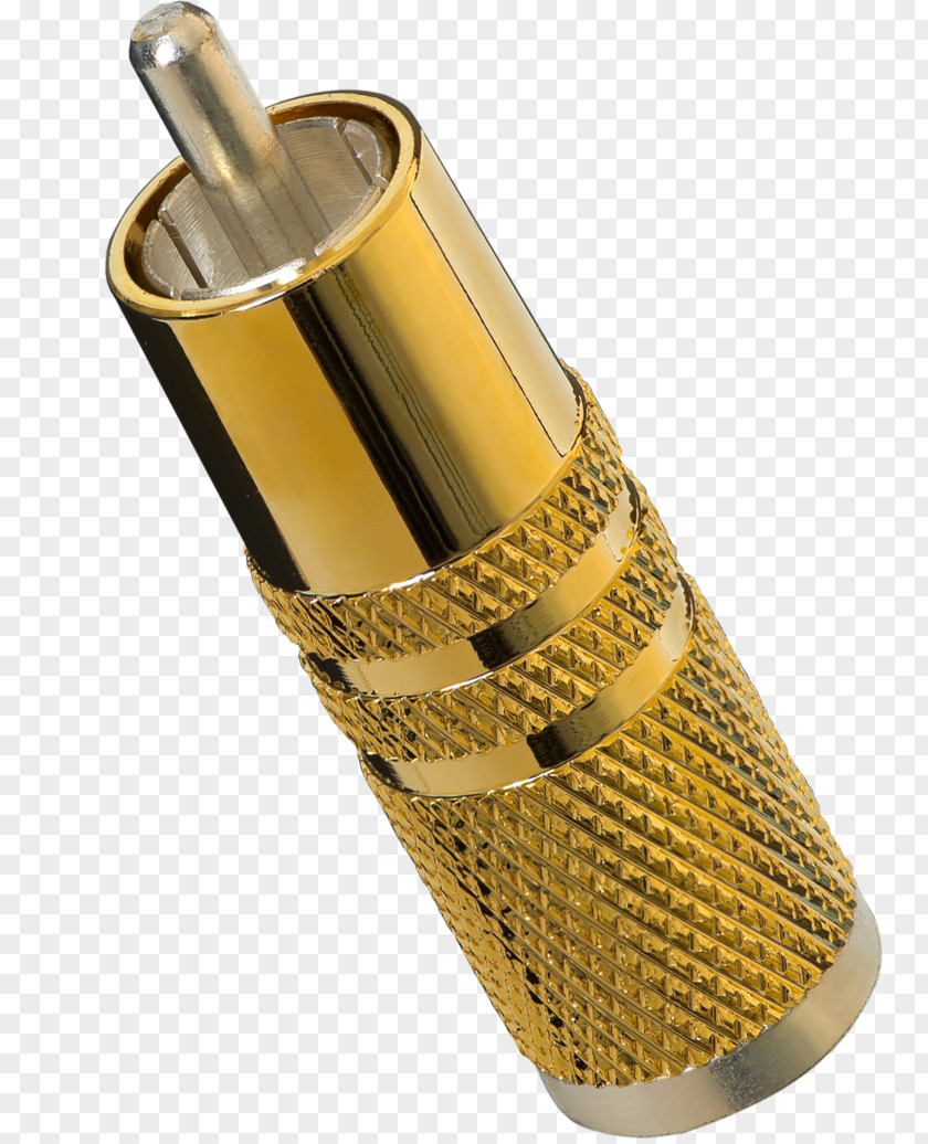 Gold Plate RCA Connector Electrical Cable Audio Einkaufserlebnis PNG