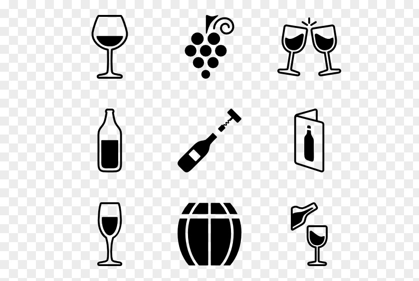 White Wine Glass Drink Clip Art PNG