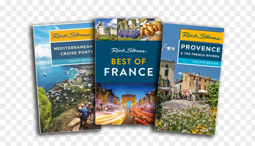 French Riviera Guide Display Advertising Brochure PNG