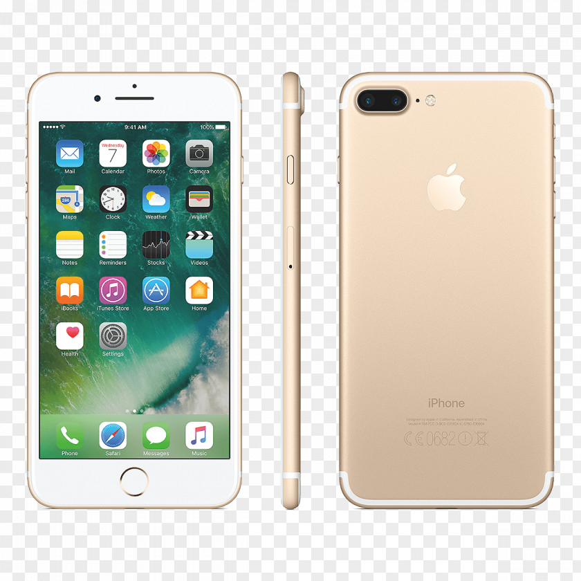 Apple Products IPhone 7 Plus Telephone Rose Gold PNG