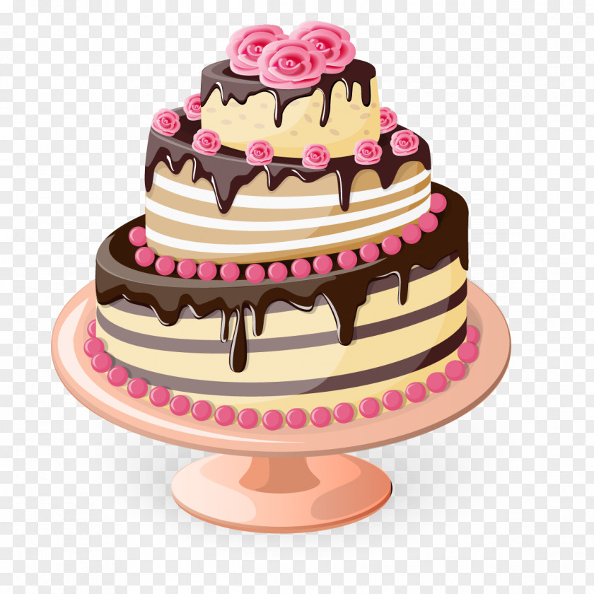 Cake Birthday Cupcake Bakery Wedding Christmas PNG