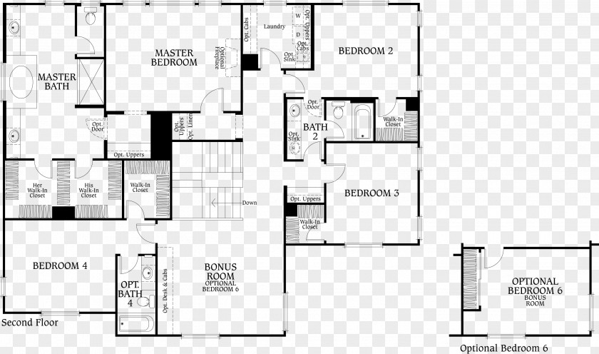 Design Floor Plan Line PNG