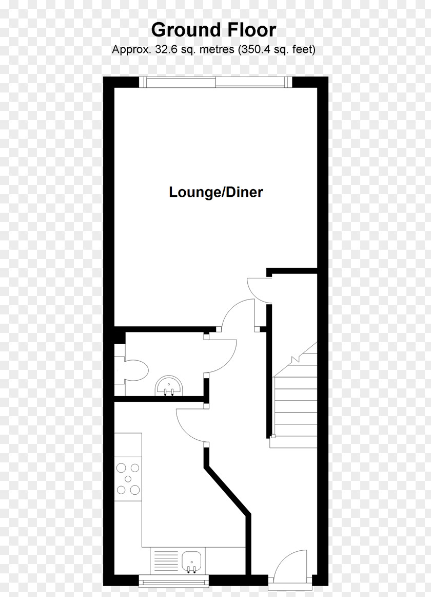 House Floor Plan Bedroom Open PNG