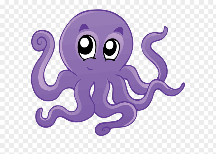 Octopus Drawing Cartoon Clip Art PNG