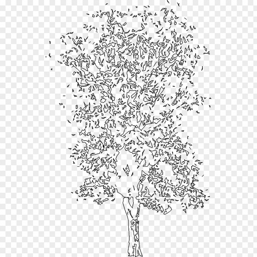 Tree Twig .dwg Computer-aided Design Point PNG