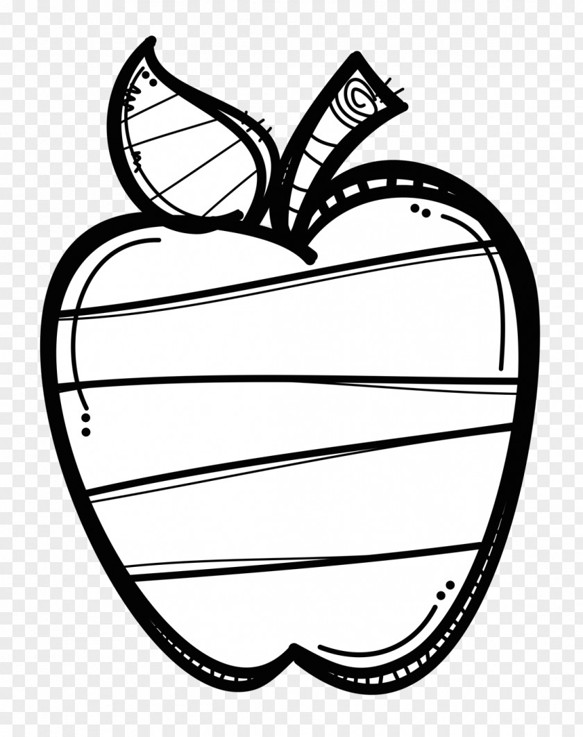 Apple Clip Art Image Drawing Black And White PNG