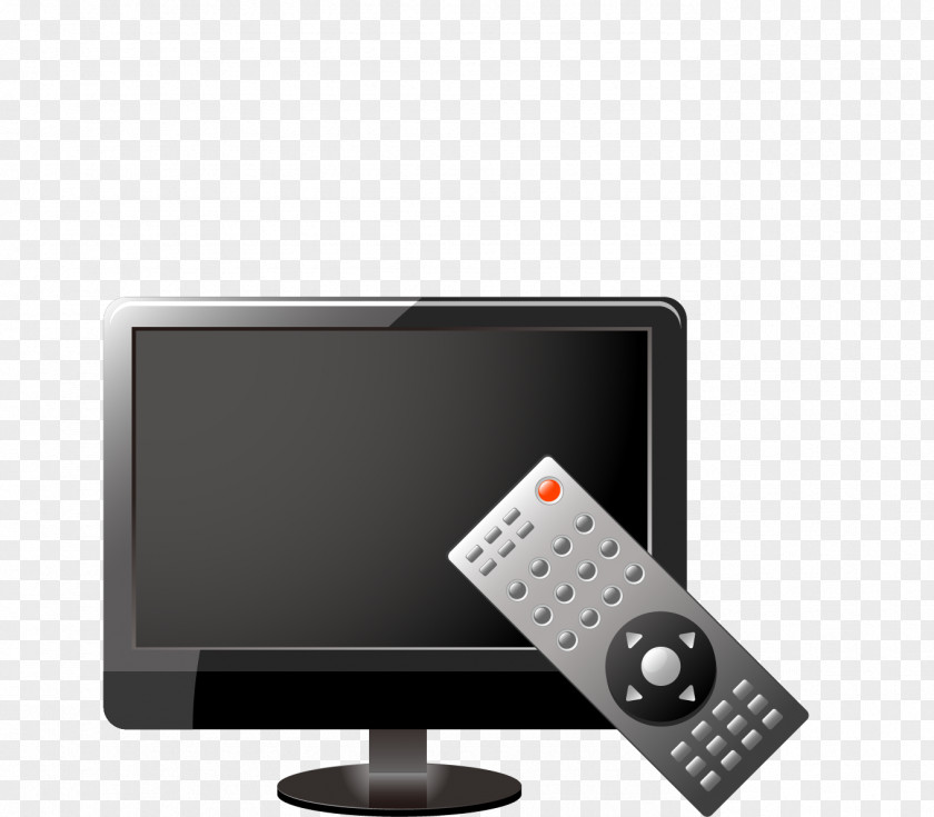 Black Computer Technology Television PNG