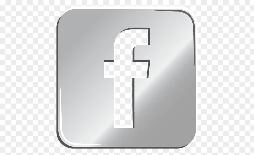 Metallic Vector Facebook Desktop Wallpaper Logo PNG