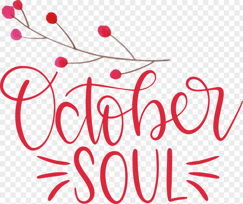 October Soul October PNG