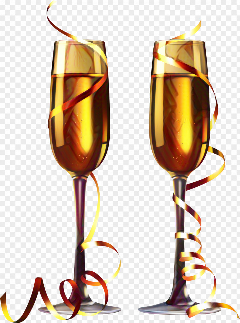 Sparkling Wine Dessert Champagne Glasses Background PNG