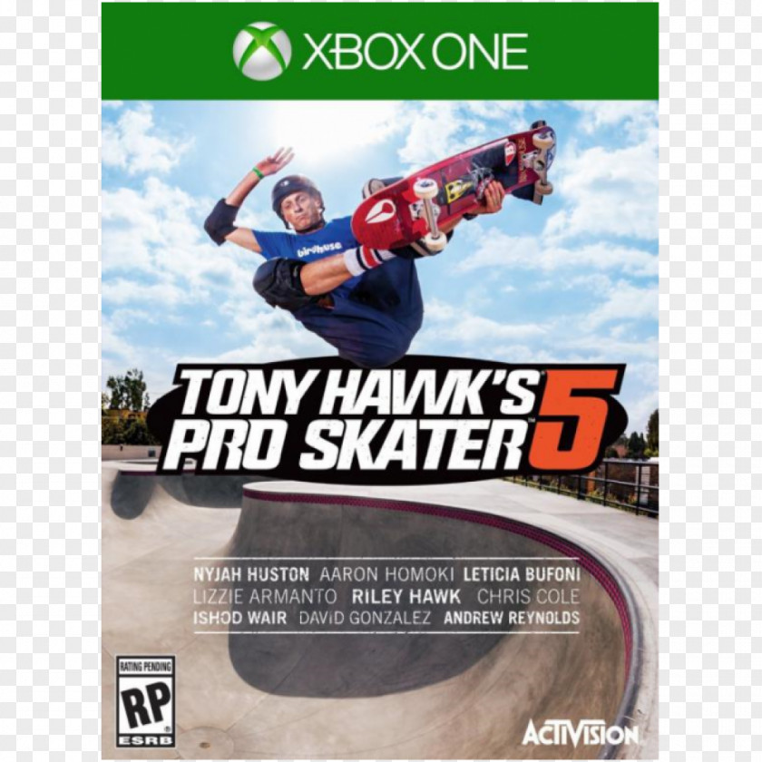 Tony Hawk's Pro Skater 5 3 Xbox 360 PlayStation 2 PNG
