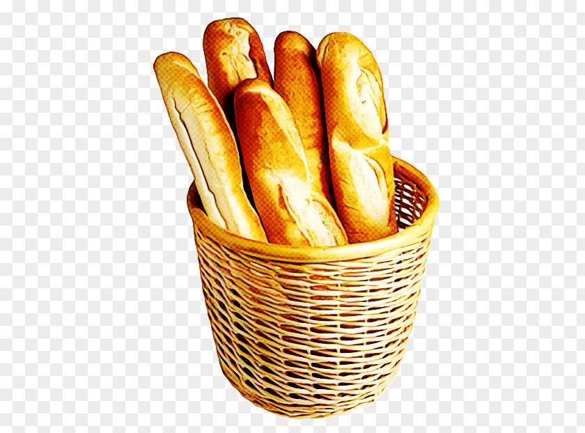 Wicker Loaf Baguette Food Bread Breadstick Cuisine PNG
