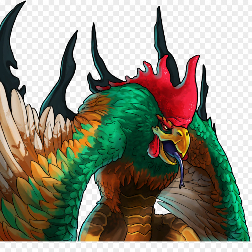 Cockatrice Sign Rooster Monster Griffin Wikia PNG