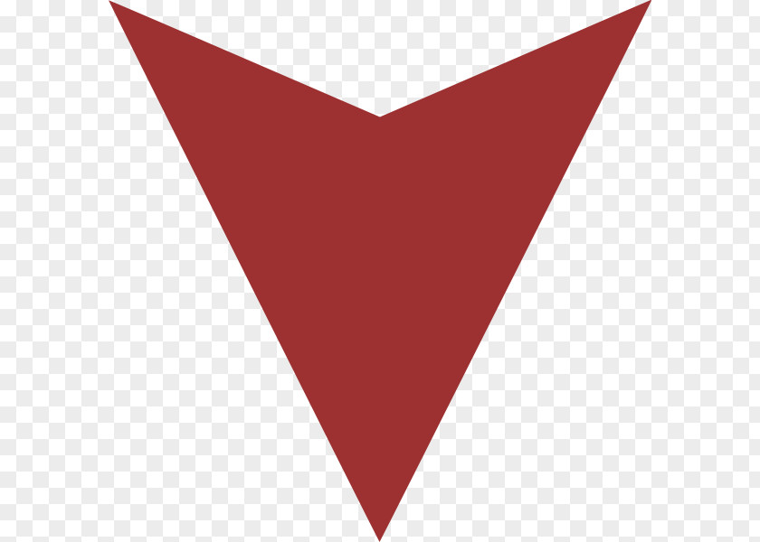 Down Arrow Transparent Background Line Triangle Red Pattern PNG